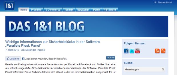 serviceblog beispiel