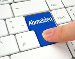 Firmenadressen Abmeldung