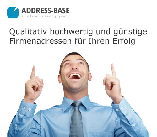 Qualitativ hochwertige Firmenadressen